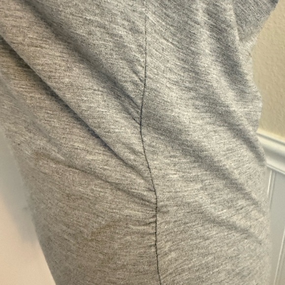 WHBM Grey Ruched Tee - Picture 4 of 5